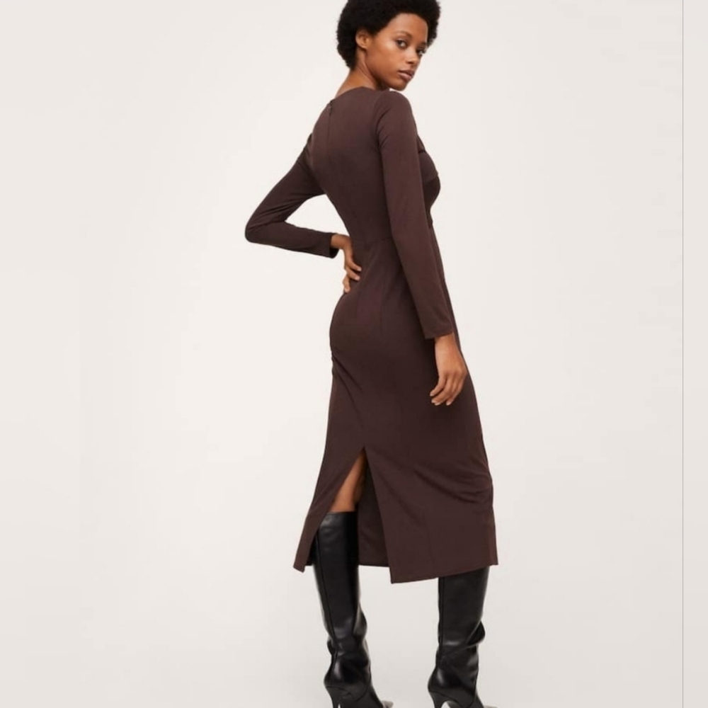 MANGO Cut-out dress - Picture 3 of 5